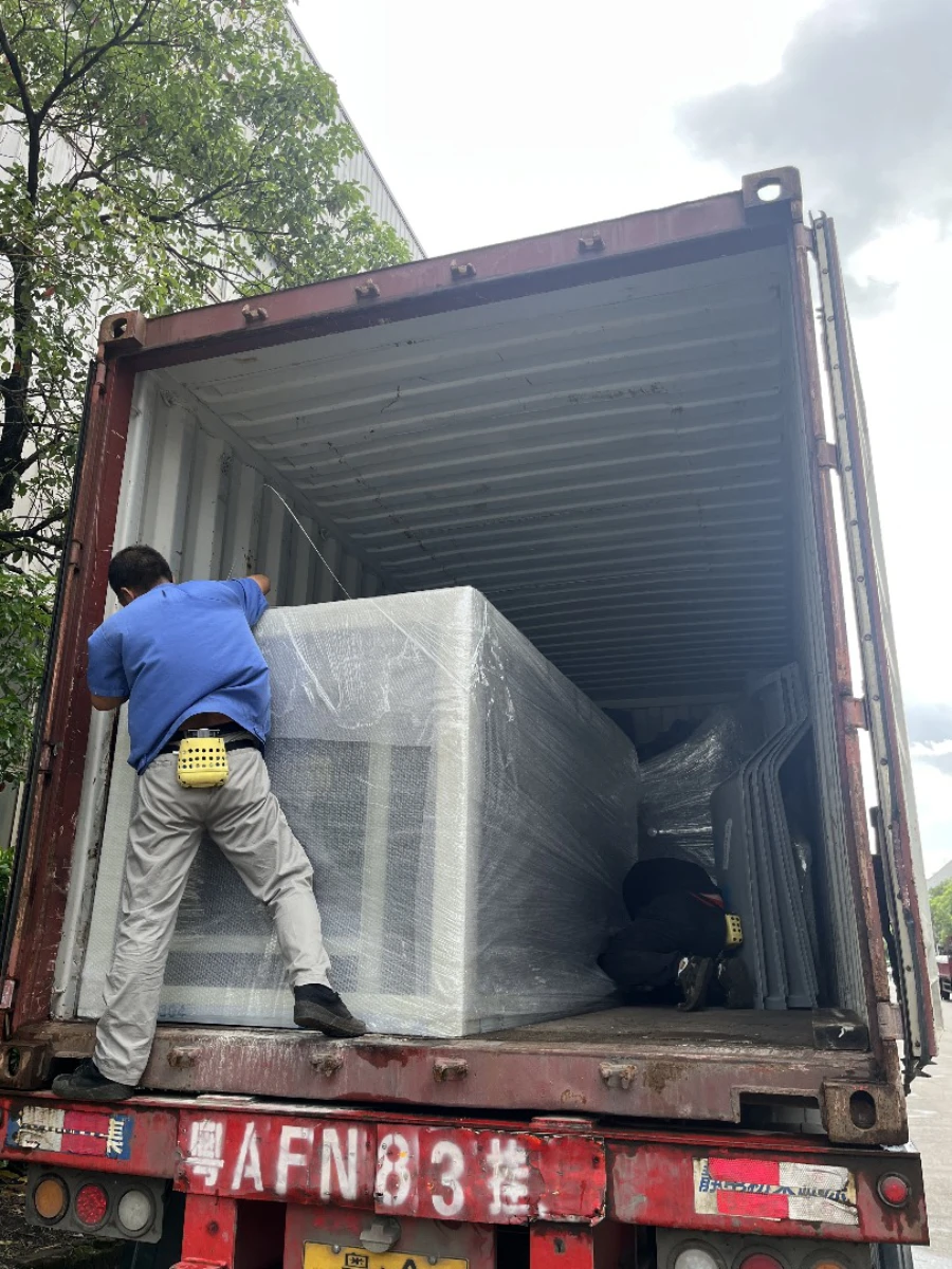 Máquinas de CBFI llegando a Argentina